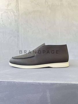 Лоферы из зернистой телячьей кожи Loro Piana BPLUX5586