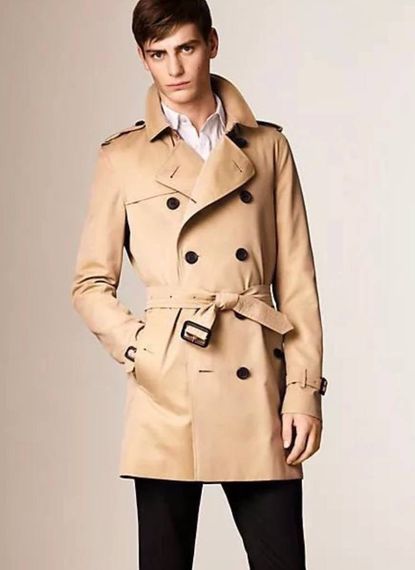 Плащ Burberry BP-38189 стильный