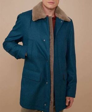 Куртка сапфирового оттенка Emiliano Zapata BP-47190