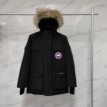 Пуховик черный Expedition Canada Goose BP-894247