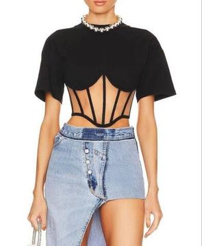 Дизайнерская футболка Mugler BP-50969