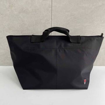 Премиальный шопер на ремне черный AMI Paris BP-758718