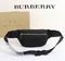 Сумка поясная черная Sonny Burberry BP-577559