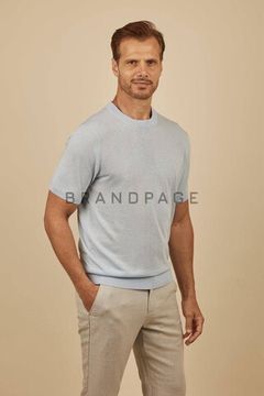 Футболка из льна и тенселя RC