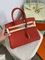 Элитная сумка женская Birkin 30 см, Rouge Duchesse цвет Hermes BP-37645