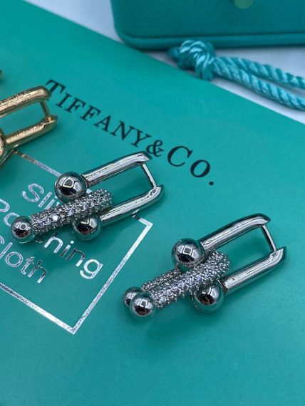 Серьги со стразами премиум Tiffany&amp;Co BP-37459