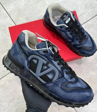 Valentino синие кроссовки BP-38082