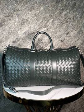 Дорожная сумка темно-зеленая Bottega Veneta BP-466480510