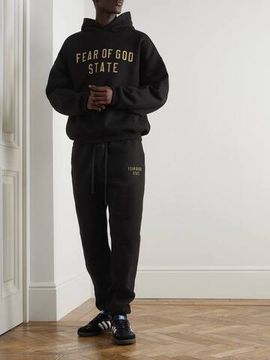 Костюм черный с лого Fear of God BP-541543