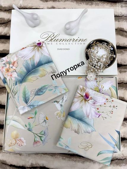 Blumarine BP-41867 серебряный-крайола комплект белья