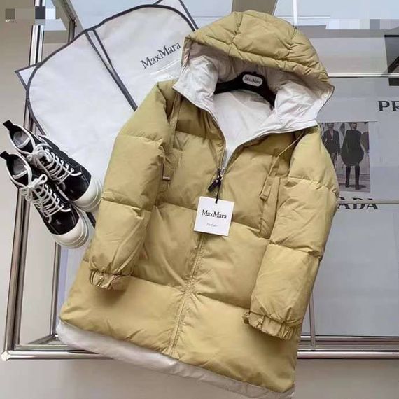 Двухсторонний пуховик премиум Max Mara BP-21174