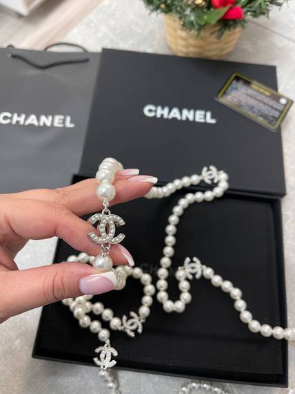 Бусы 150 см трендовые Chanel BP-42459