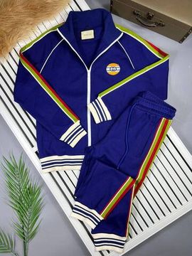 Спортивный костюм синие манжеты Gucci BP-15039