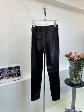 Люксовые кожаные брюки Hermes BP-49969