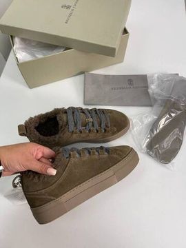 Женские люкс кеды Brunello Cucinelli BP-22545