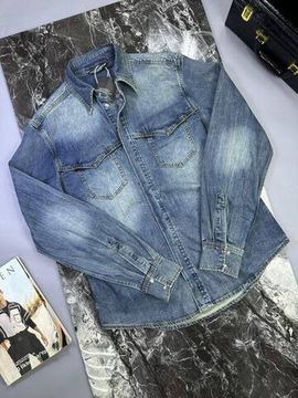 Джинсовая дизайнерская рубашка Dolce & Gabbana BP-40304