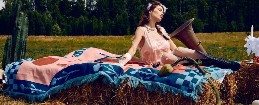 Эксклюзивная коллаборация бренда Homestory и художника Кирилла Бурыгина