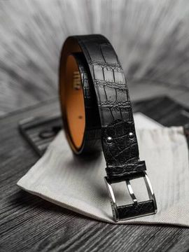 Мужской ремень Zilli BP-46746 премиум-класса