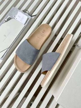 Классические шлепанцы Brunello Cucinelli BP-51826