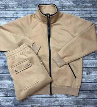 Спортивный костюм со вставками из натуральной кожи Tom Ford BP-26208