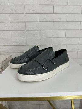 Слипоны из кожи крокодила Billionaire BP-38403