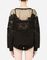 Свитшот Dolce &amp; Gabbana из джерси с деталями из тюля и макраме BP-25667