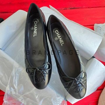 Балетки кожаные Chanel BPLUX12576